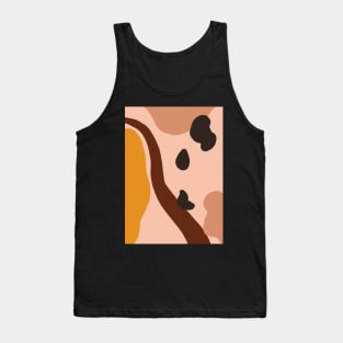 Abstract Earth Tones 6 Tank Top
